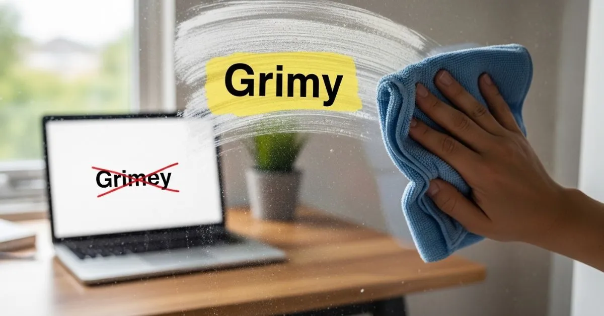 Grimey or Grimy