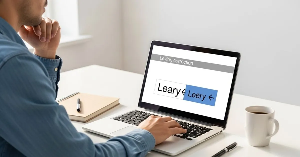 Leary or Leery