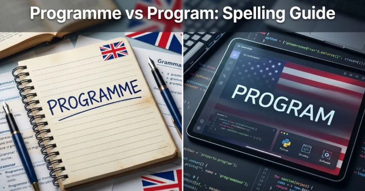 Programme or Program