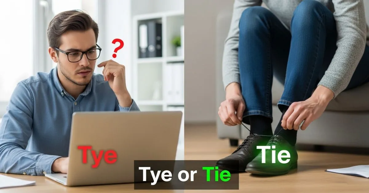 Tye or Tie
