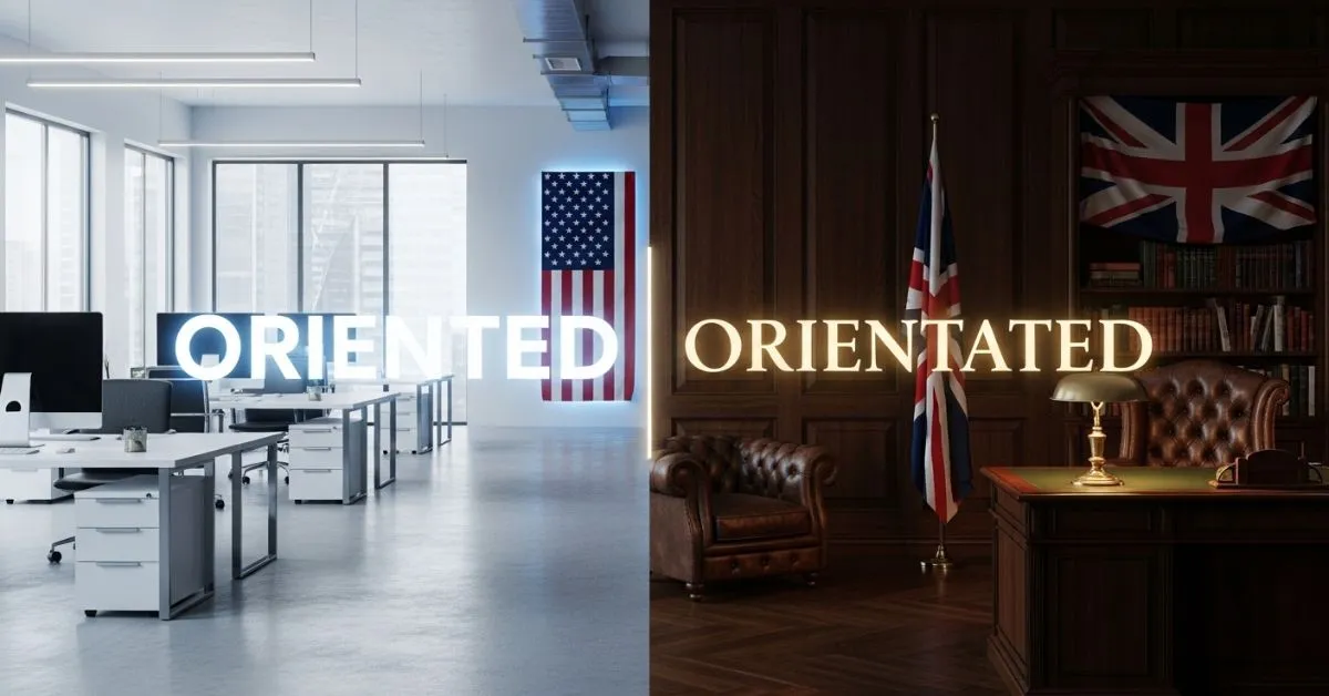 Oriented or Orientated