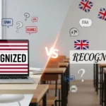 Recognised  or Recognized