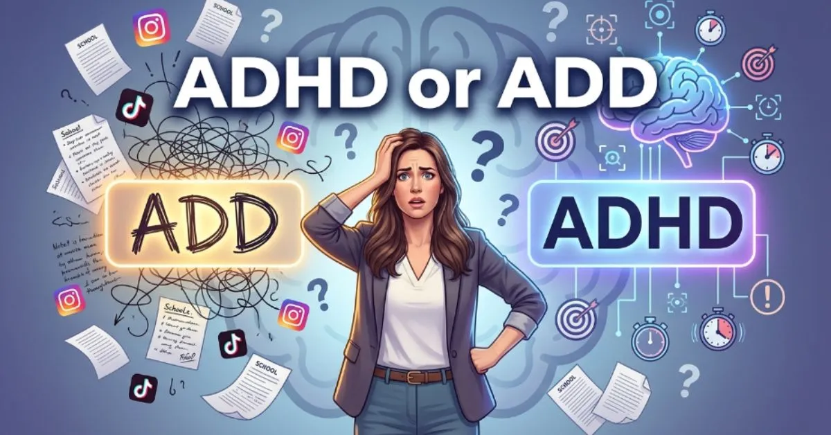 ADHD or ADD