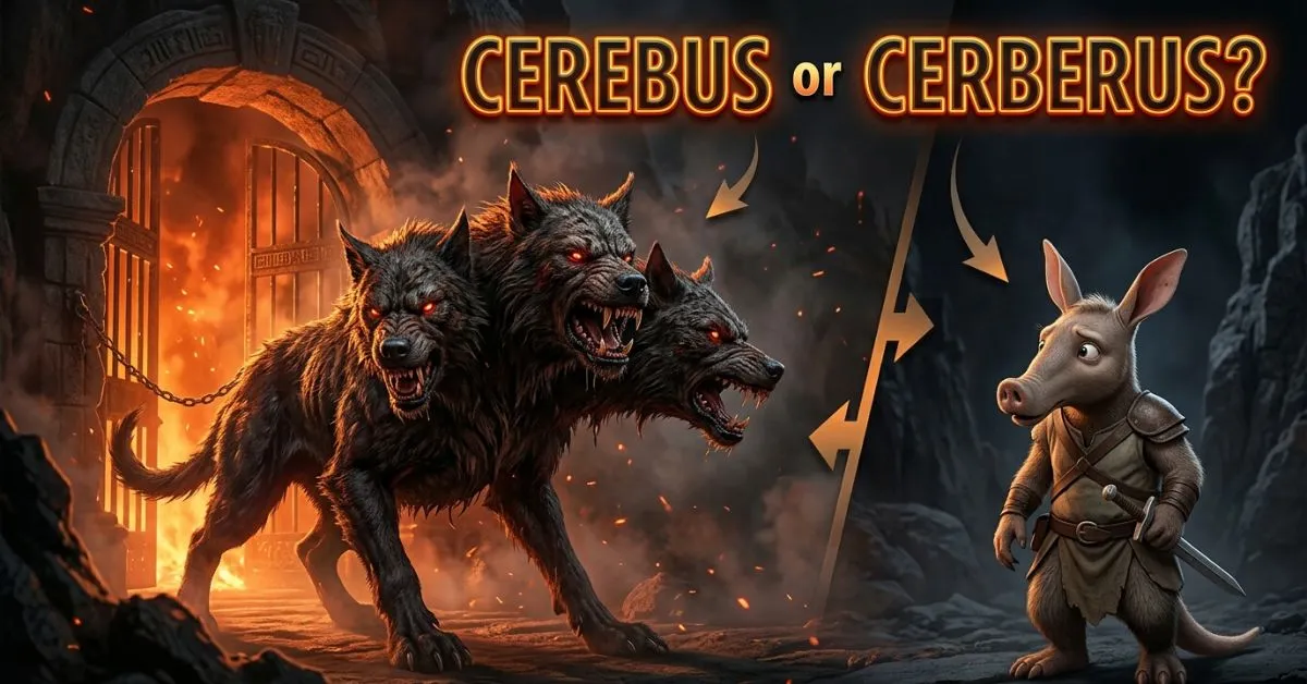 Cerebus or Cerberus
