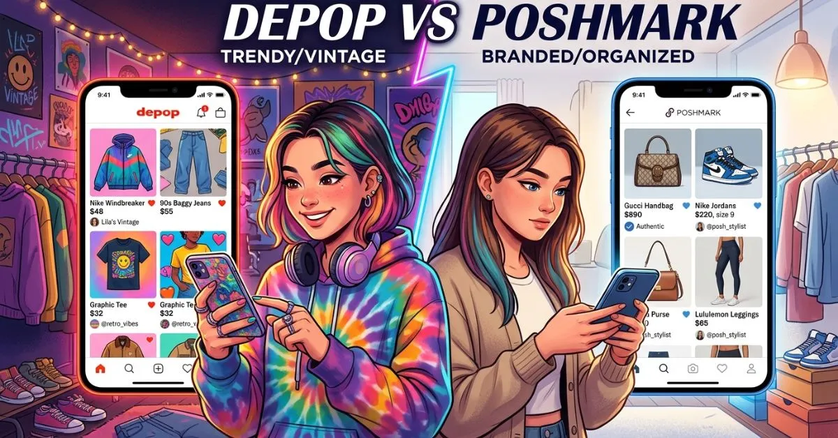 Depop or Poshmark