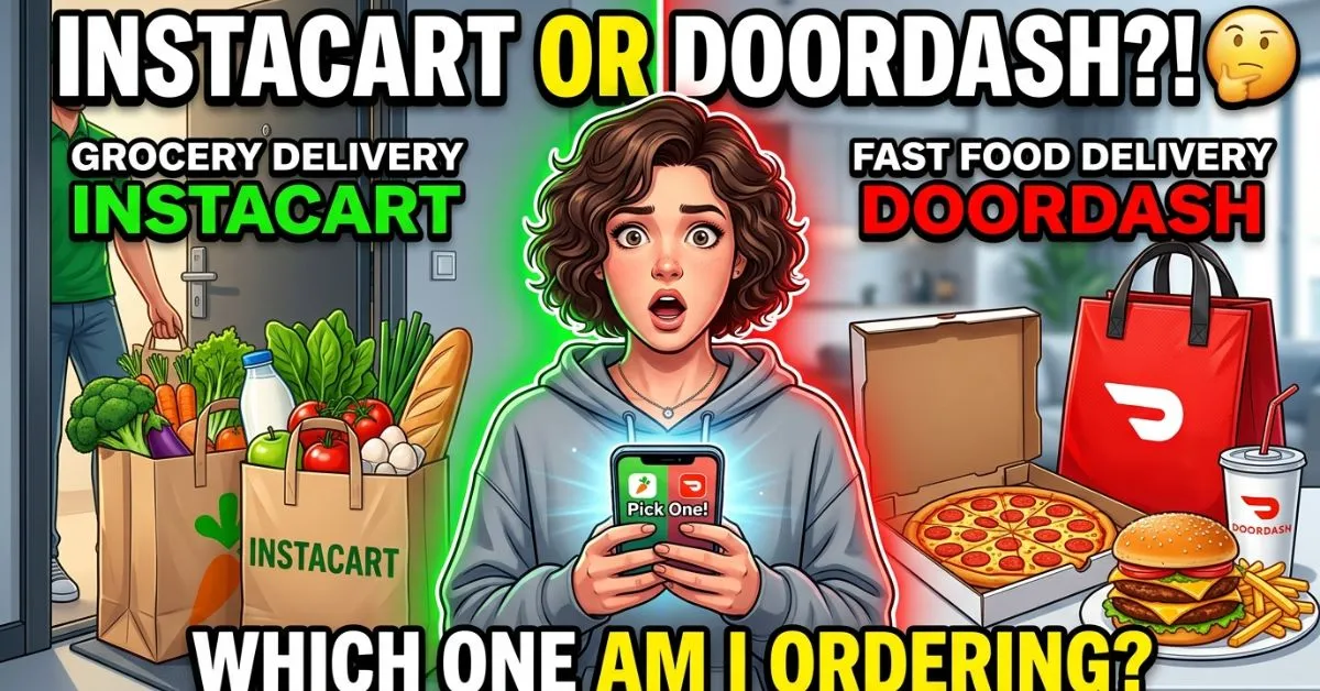 Instacart or DoorDash