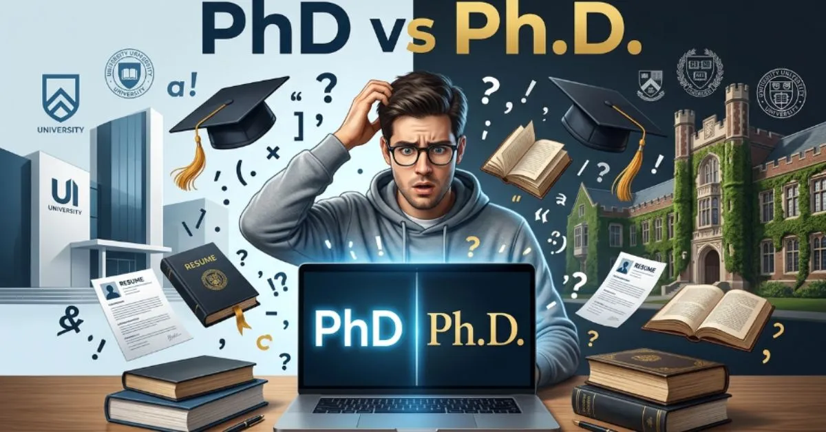 PhD or Ph.D