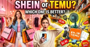 Shein or Temu
