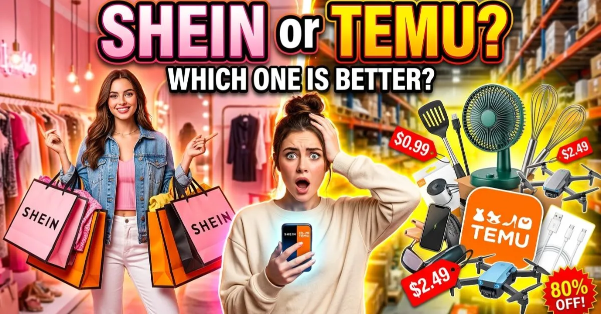 Shein or Temu