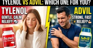 Tylenol or Advil