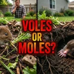 Voles or Moles