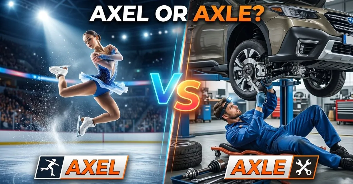 Axel or Axle