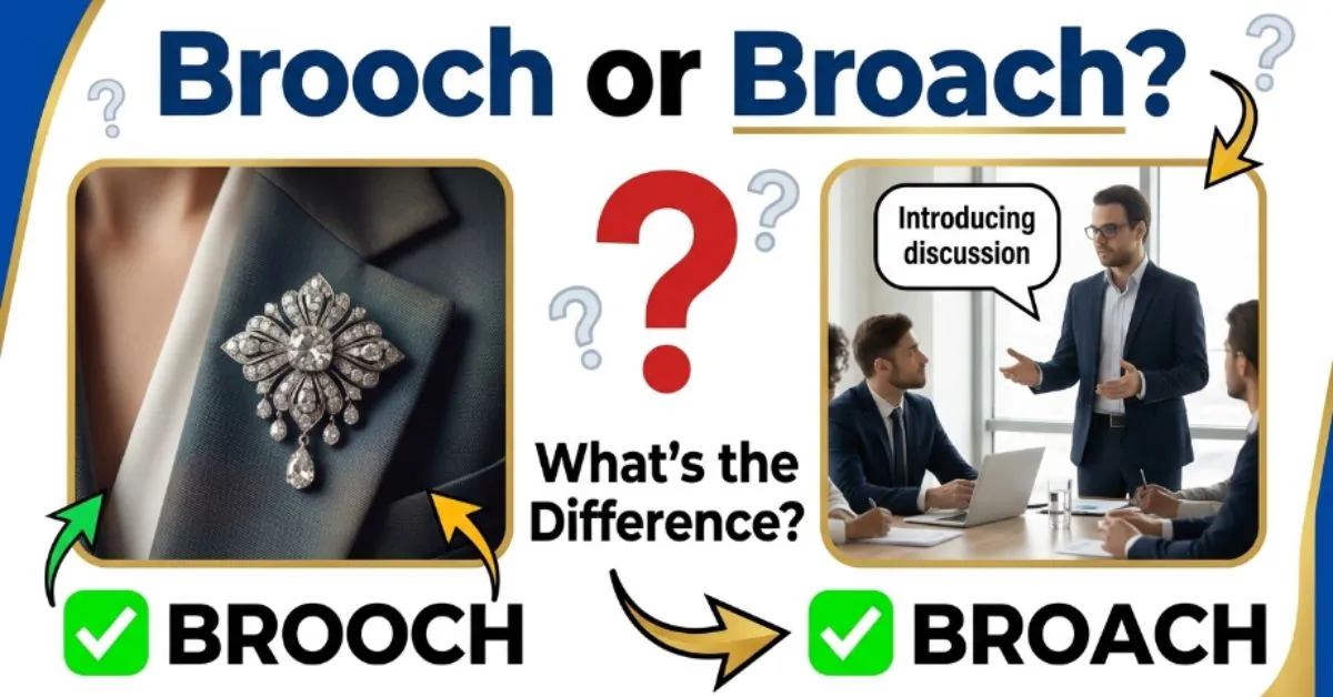 Brooch or Broach