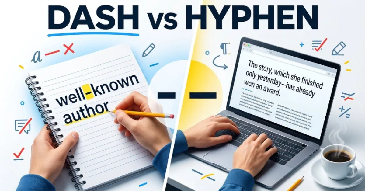 Dash or Hyphen