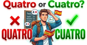 Quatro or Cuatro