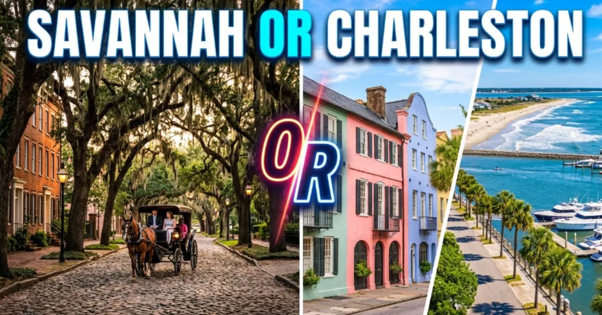 Savannah or Charleston